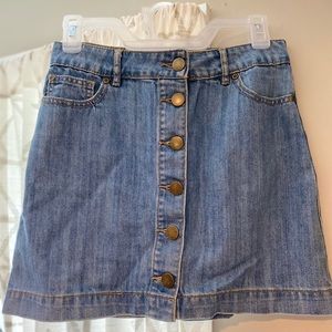 Forever 21 Jean Skirt